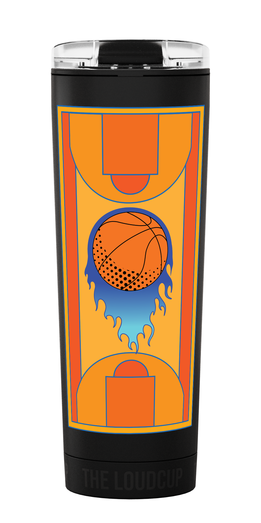 Cancha de baloncesto de 23 oz