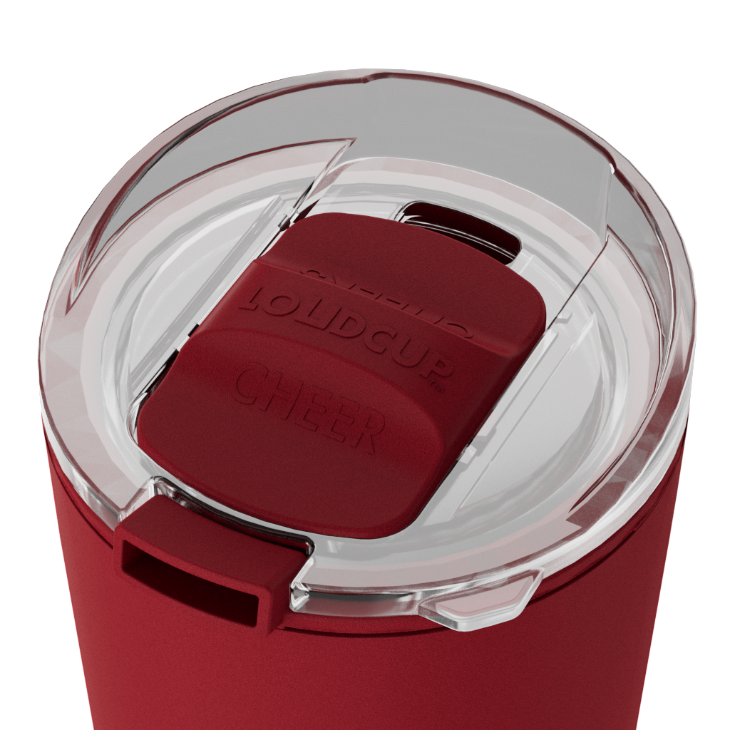 Paquete de 8 vasos LoudCup - Granate