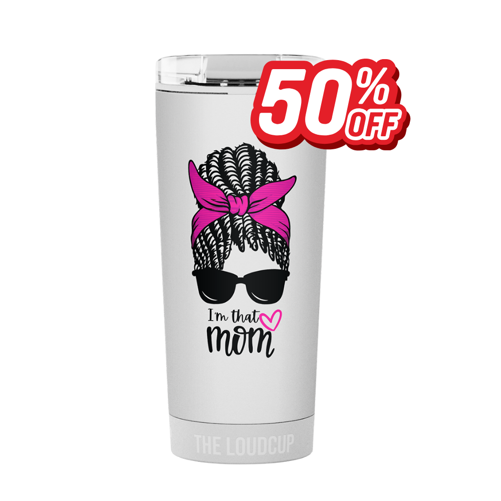 That Mom Pink Bow 16oz