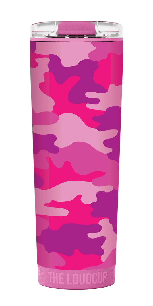 Pink Camo 23oz