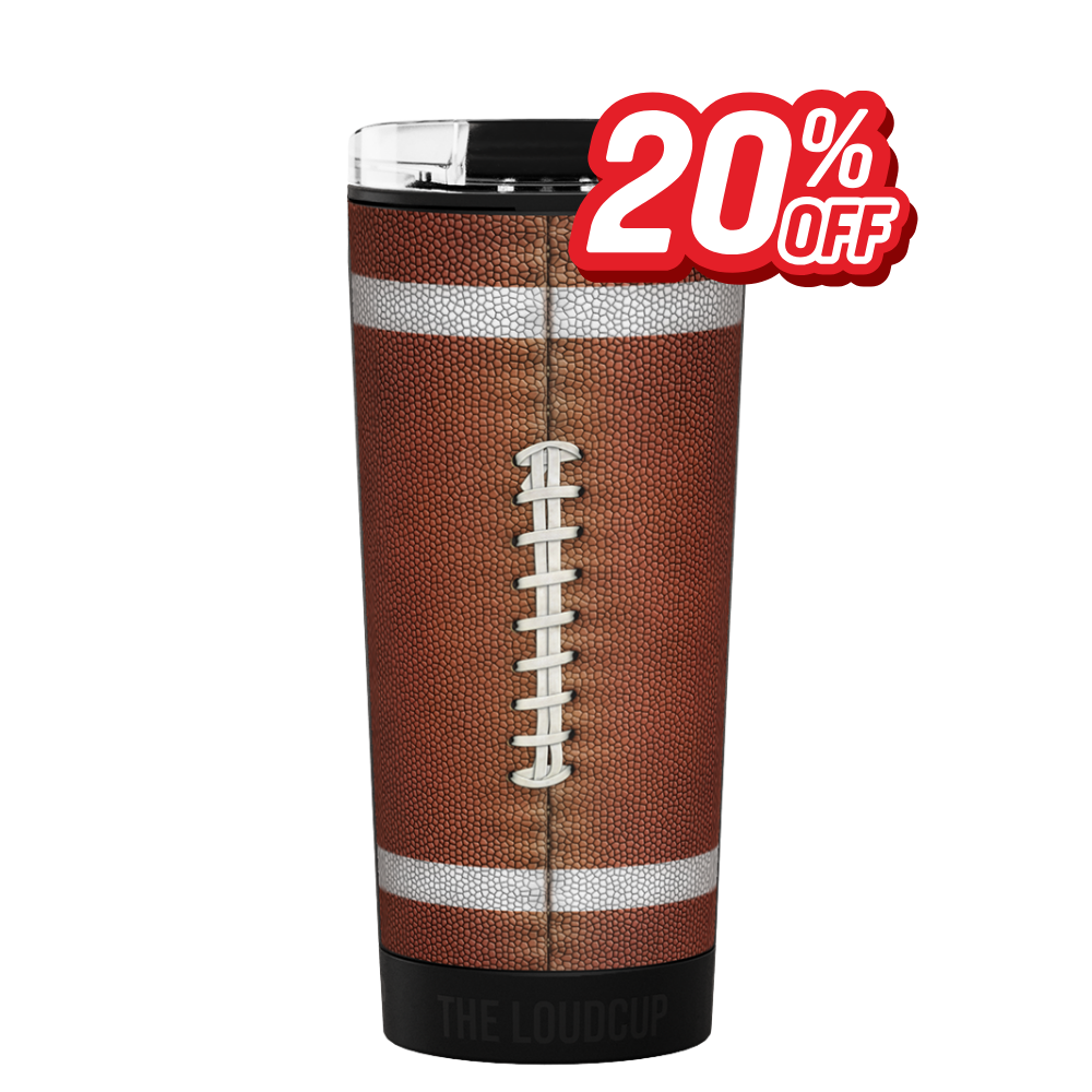 Football Wraparound 16oz