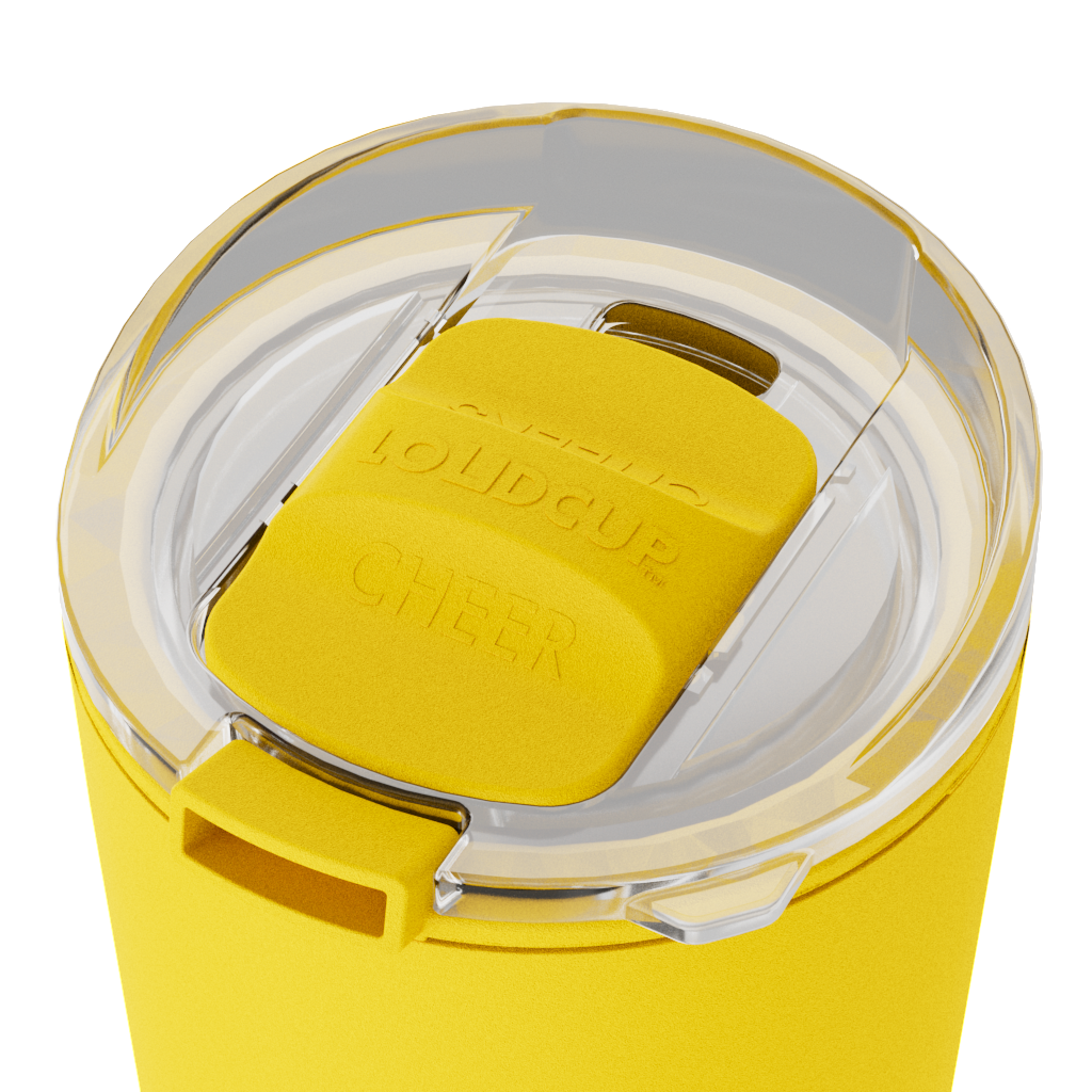 Paquete de 8 vasos LoudCup - Amarillo