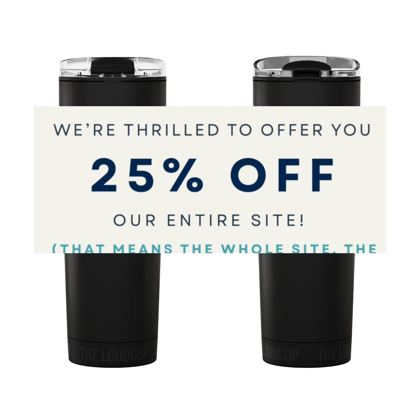 Custom Logo 23oz LoudCup