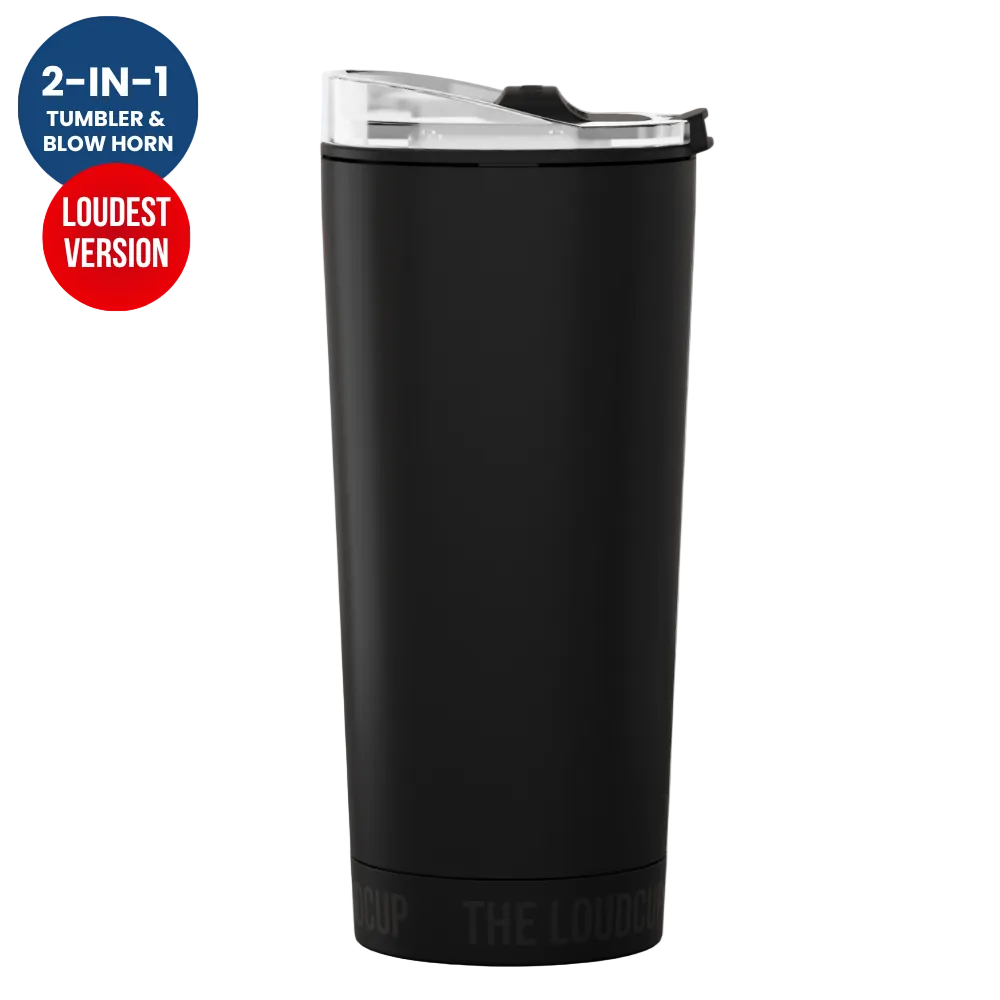 Jet Black LoudCup 16oz