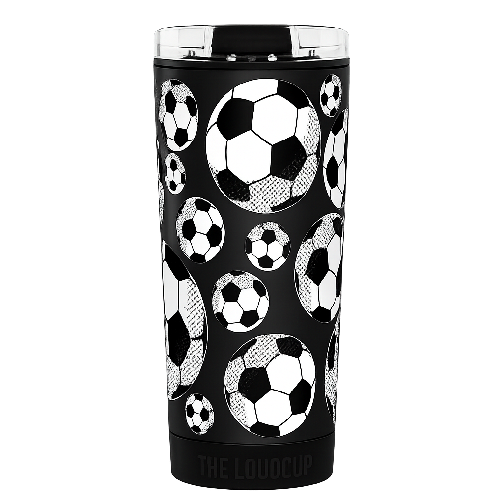 Soccer Pattern 16oz