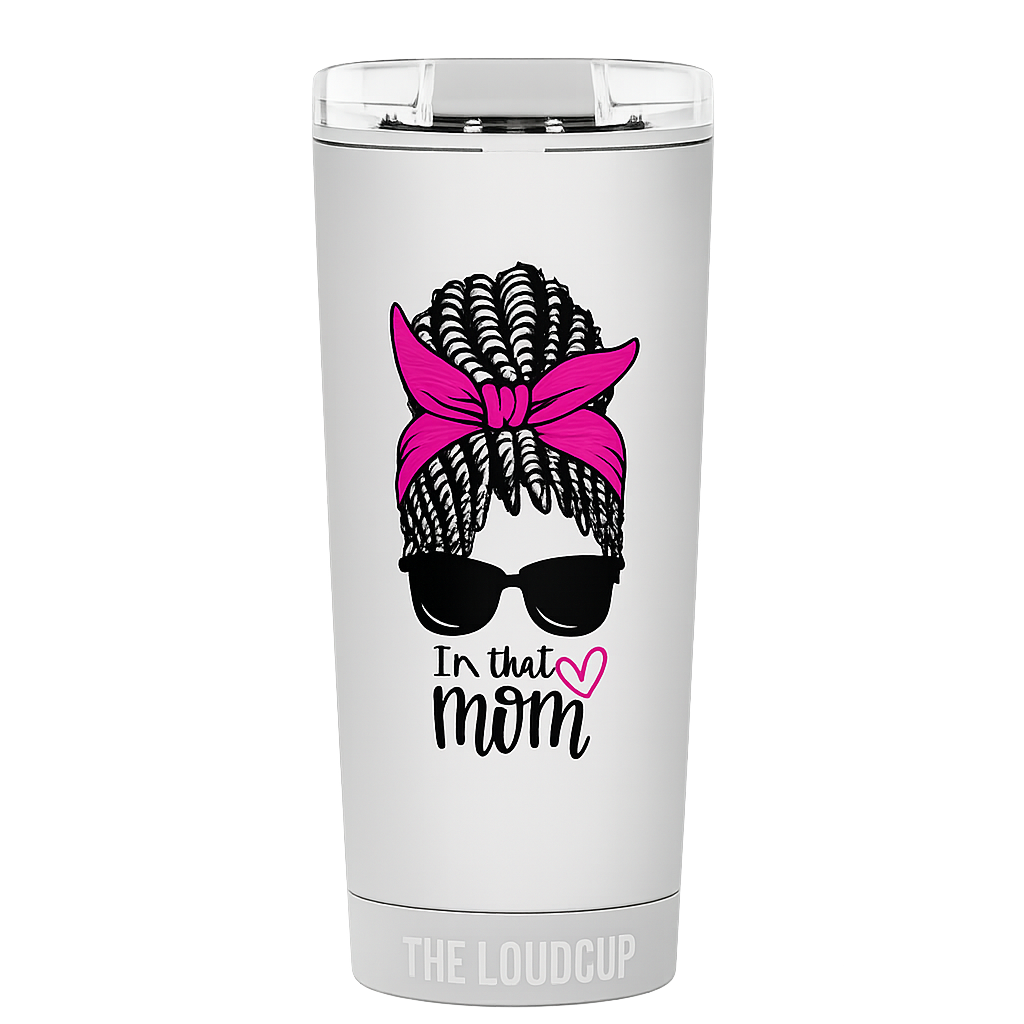 That Mom Pink Bow 16oz