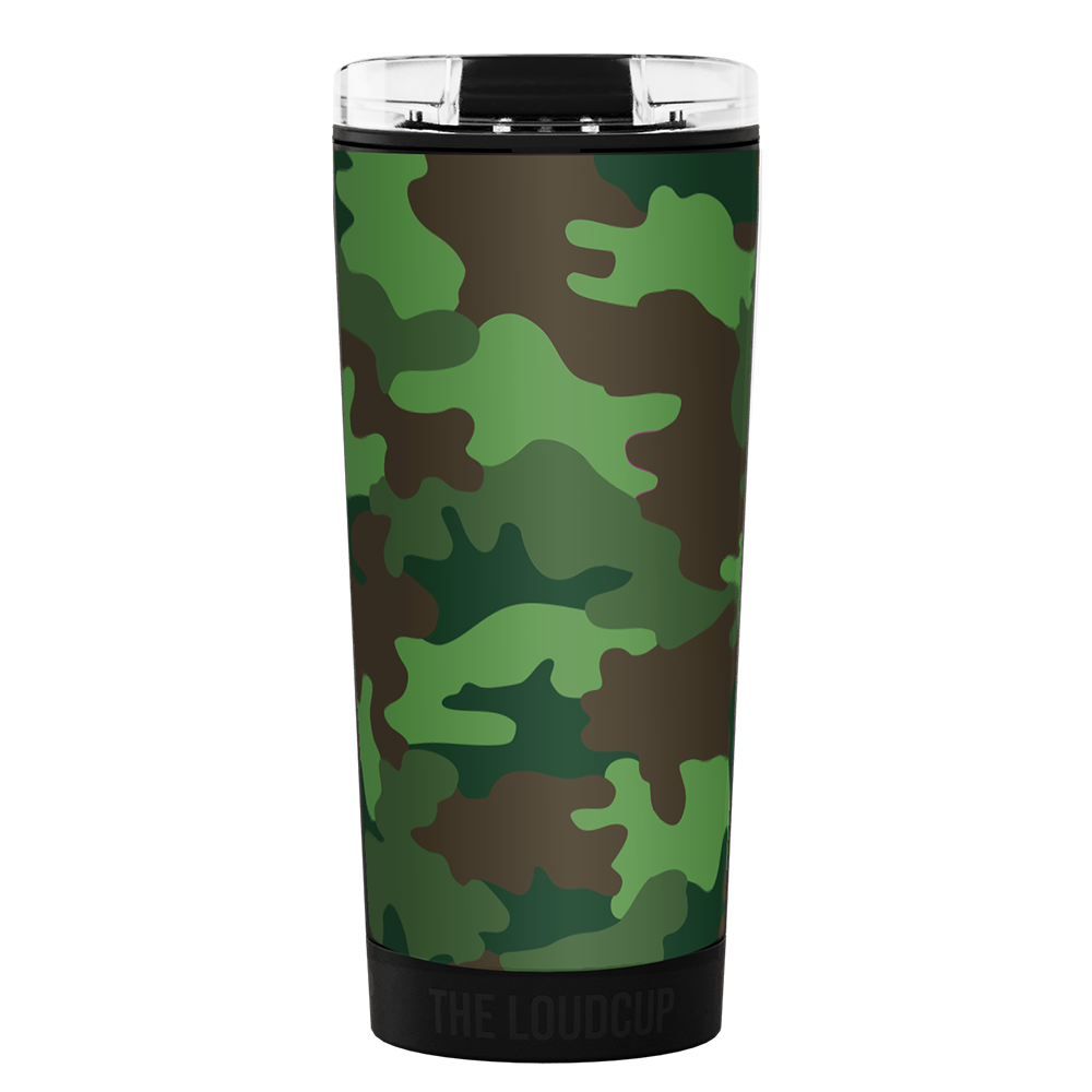 Green Camo 16oz