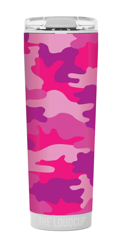 Camuflaje rosa 23 oz