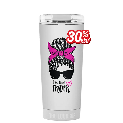 That Mom Pink Bow 16oz