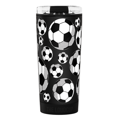 Soccer Pattern 16oz